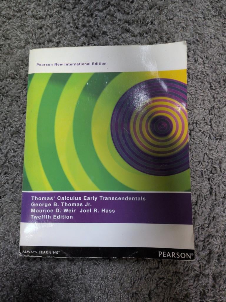Thomas' Calculus Early Transcendentals - 12e editie, Gelezen, Ophalen of Verzenden, WO, George B. Thomas Jr., Maurice D. Weir, Joel R. Hass