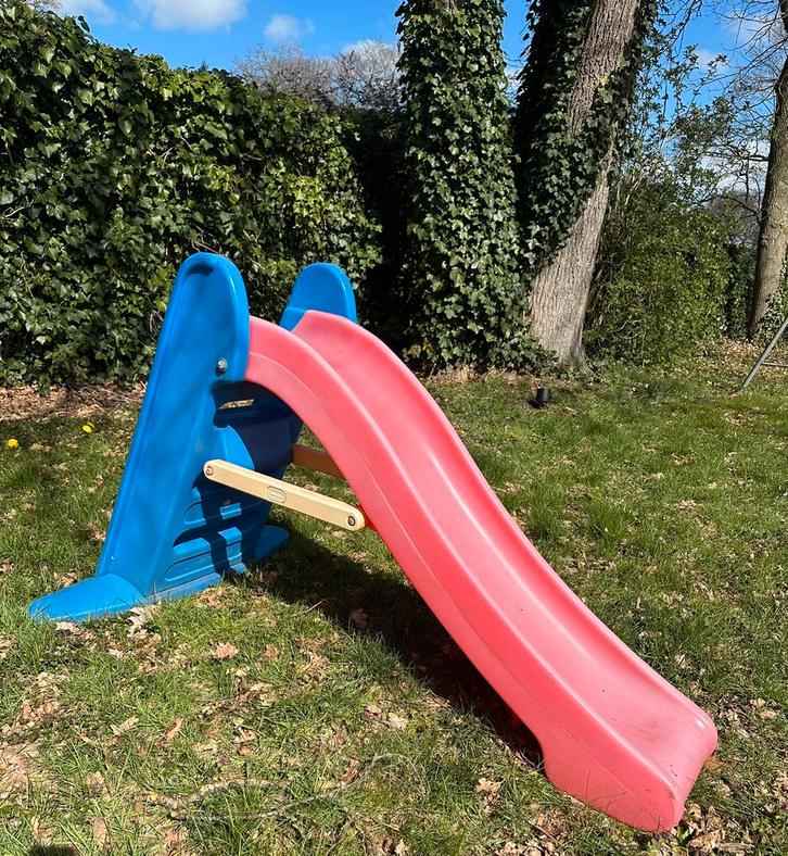 Glijbaan kunststof peuter/ kleuter - GRATIS, Kinderen en Baby's, Speelgoed | Buiten | Speeltoestellen, Zo goed als nieuw, Glijbaan