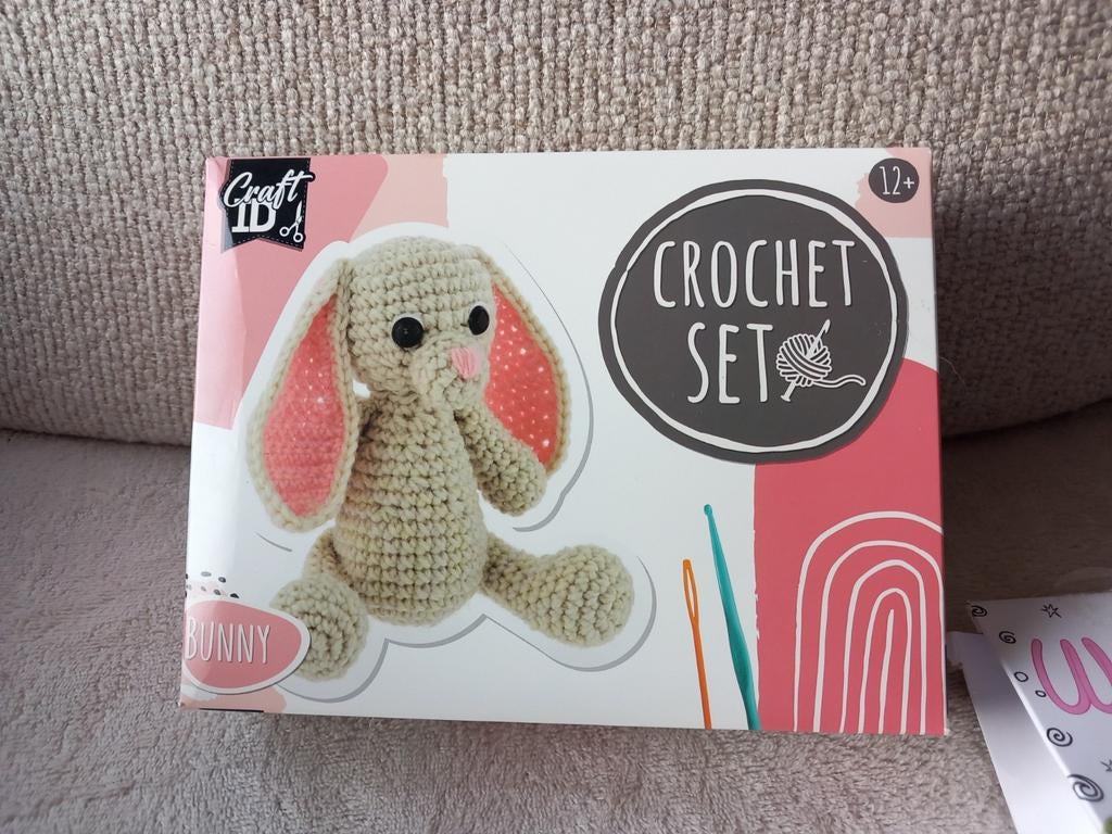 Nieuw haak pakket konijn, Hobby en Vrije tijd, Breien en Haken, Ophalen of Verzenden, Nieuw