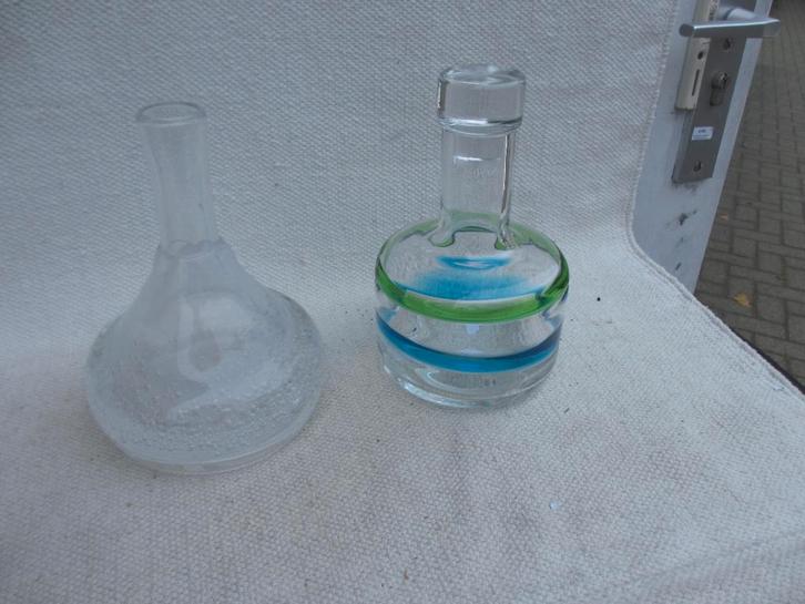 Floris Meydam Karaf en Vaas / Vulcano, Antiek en Kunst, Antiek | Glas en Kristal, Ophalen of Verzenden