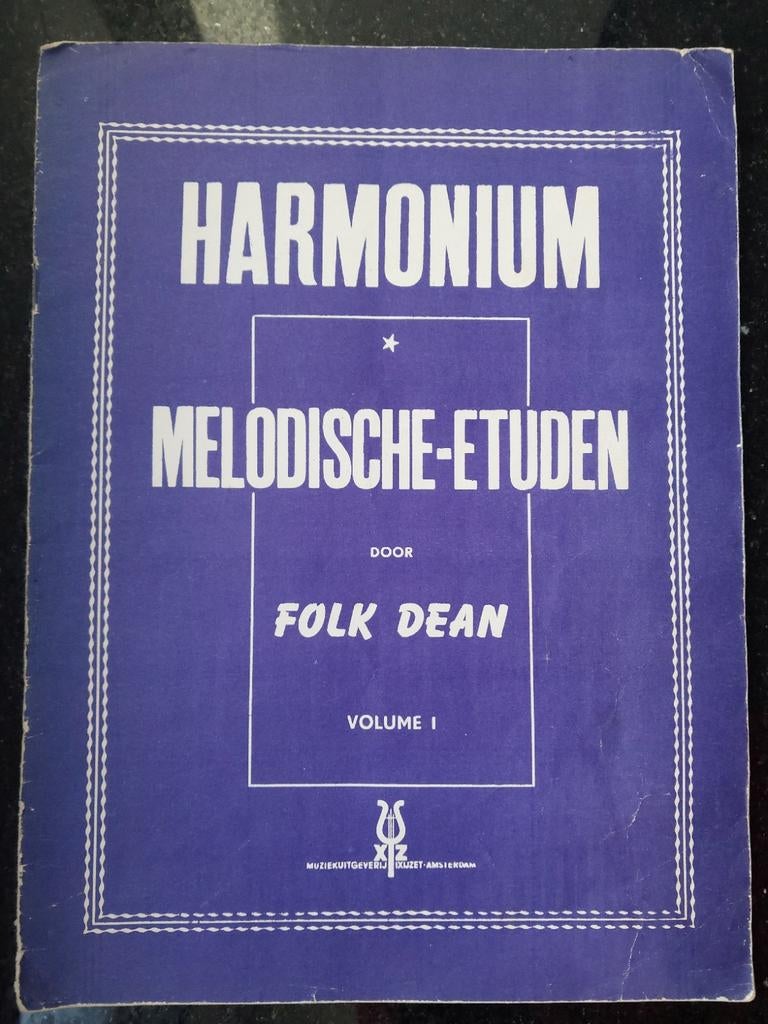 Harmonium Melodische-Etuden, Ophalen of Verzenden, Artiest
