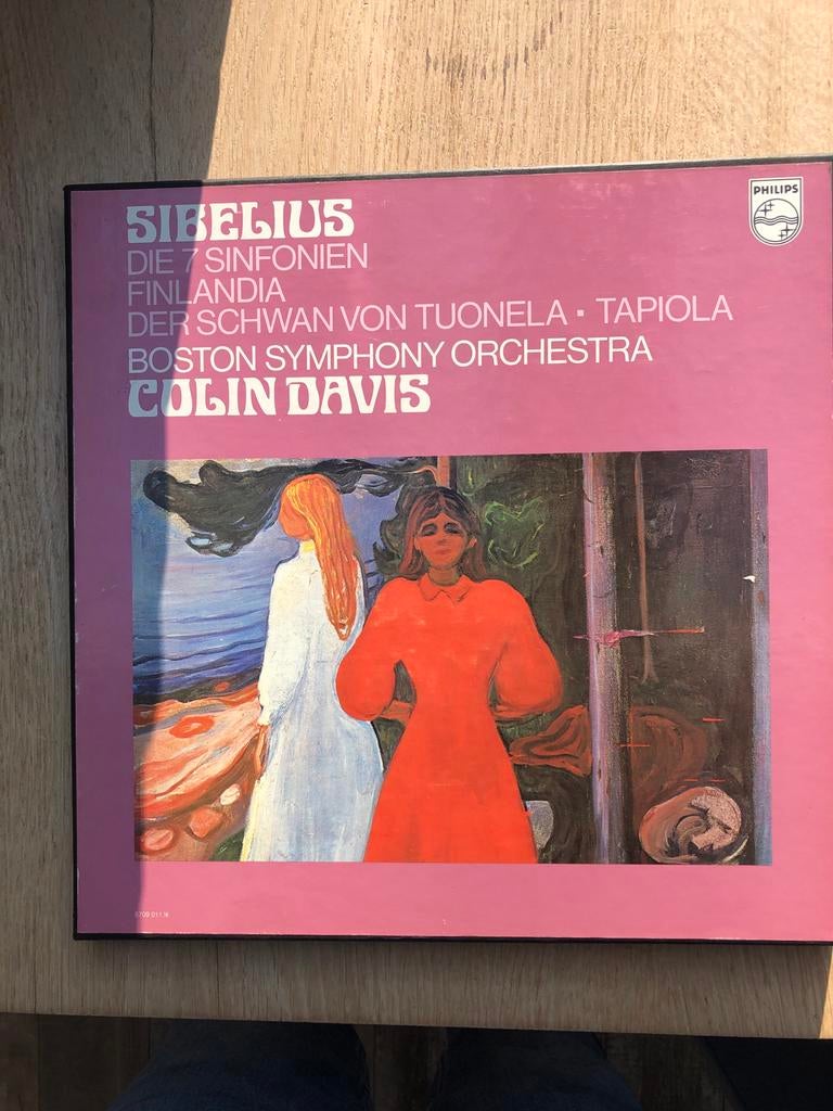 Sibelius: De 7 Symfonieën - Colin Davis (Philips), Modernisme tot heden, Ophalen of Verzenden, Zo goed als nieuw, 12 inch