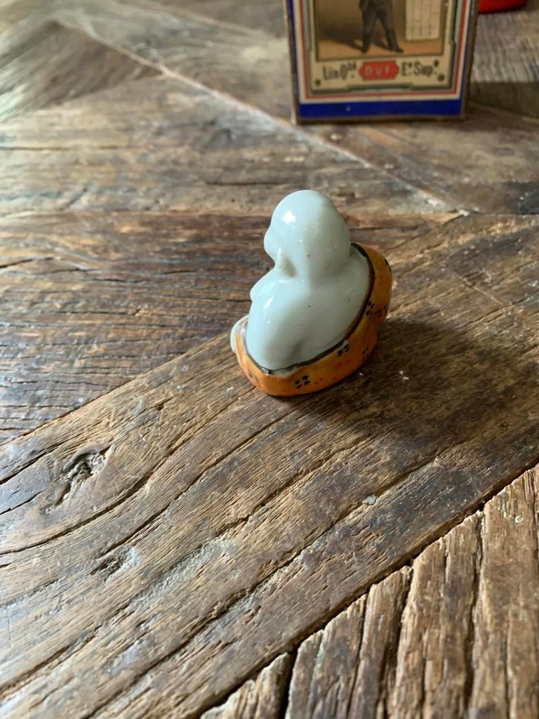 Antiek Chinees Porseleinen Boeddha Beeldje, Ophalen of Verzenden