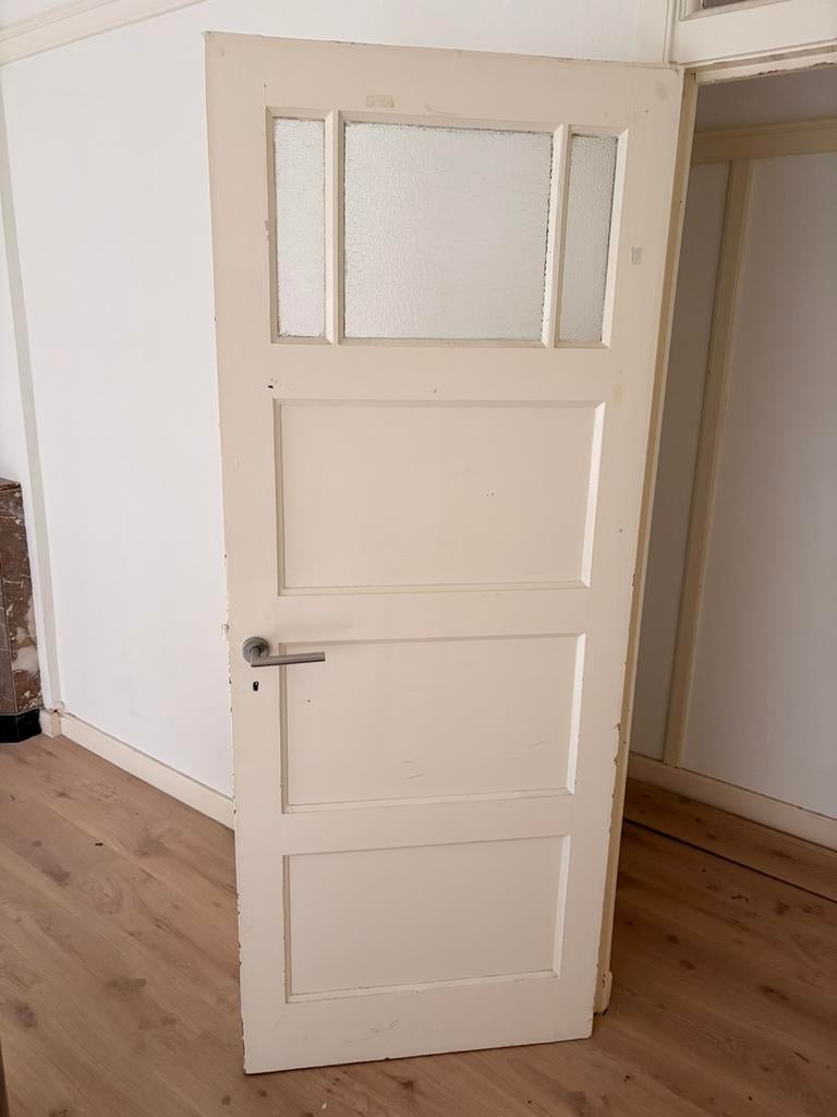 Vintage paneeldeuren, Ophalen, Gebruikt, Minder dan 80 cm, Binnendeur