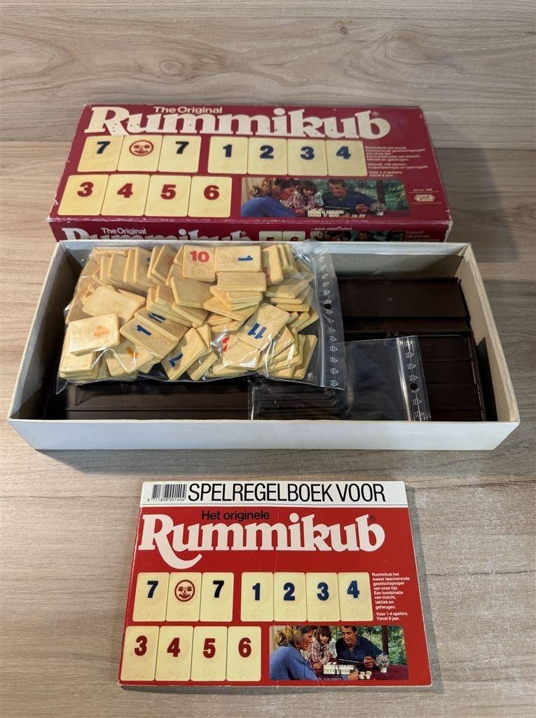 rummikub grote rode doos - s6535, Verzenden, Zo goed als nieuw
