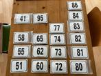 Nieuwe Emaille huisnummers (ook los te koop), Ophalen of Verzenden