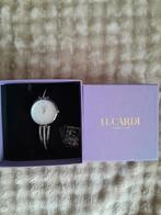 Nieuw mooi dames horloge Lucardi,koopje, Sieraden, Tassen en Uiterlijk, Staal, Nieuw, Zilver, Ophalen