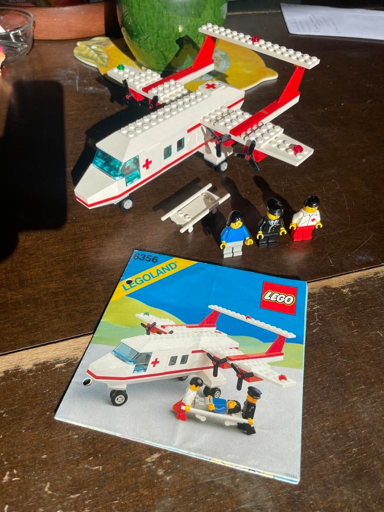 Lego 6356 Rescue Plane - 100% compleet!, Ophalen of Verzenden, Zo goed als nieuw