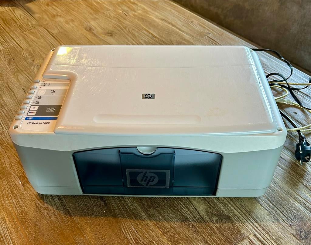 HP Deskjet F380 All-in-one Printer, Gebruikt, Kopieren, Inkjetprinter, All-in-one