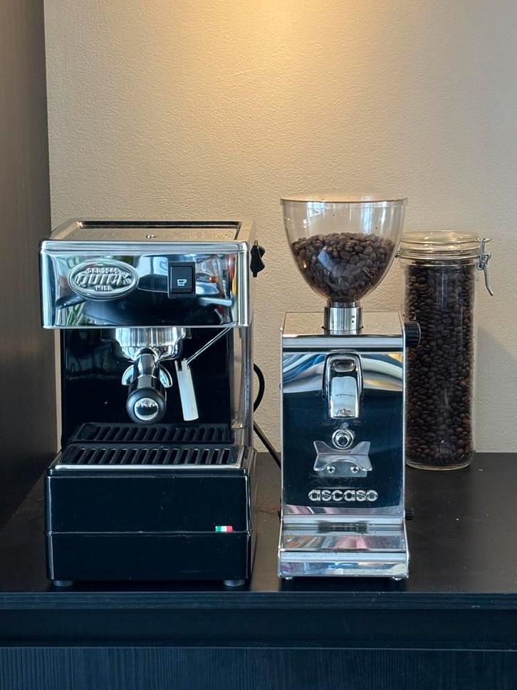 Ascaso i-Steel timer bonenmaler, Witgoed en Apparatuur, Koffiemachine-accessoires, Zo goed als nieuw, Ophalen