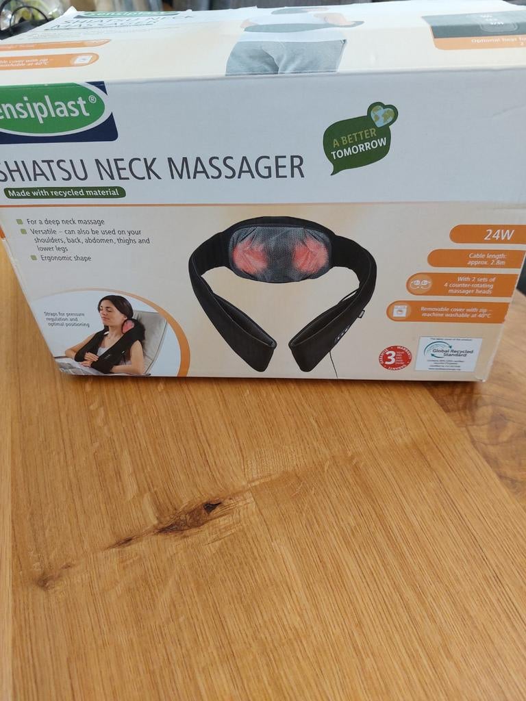Massage apparaat met warmtefunctie, Ophalen of Verzenden, Zo goed als nieuw, Apparaat
