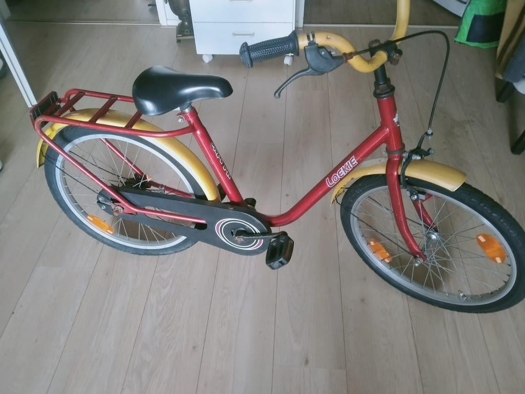 Loekie Kinderfiets 22 inch, Fietsen en Brommers, Minder dan 47 cm, Ophalen, Gebruikt