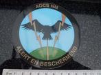 sticker aocs nm alert en beschermend logo embleem leger, Verzenden, Zo goed als nieuw, Bedrijf of Vereniging
