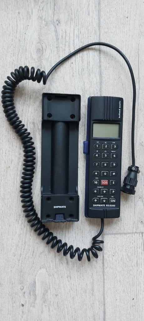 Shipmate RS8300 handset met houder., Ophalen of Verzenden, Zo goed als nieuw, Radio