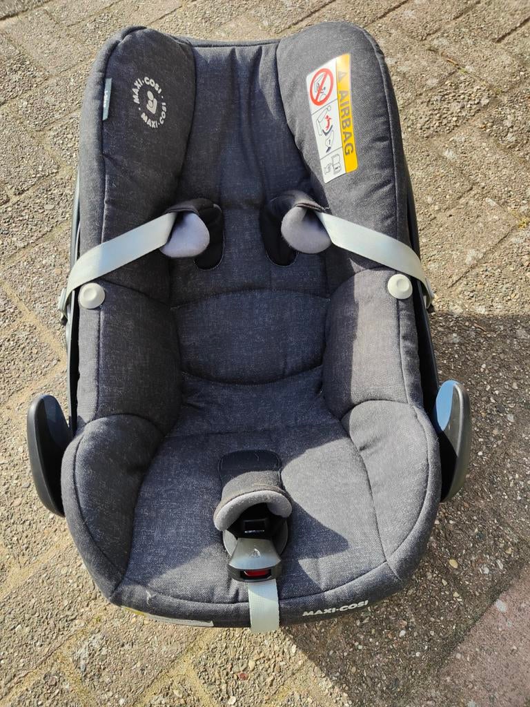 Maxicosi met familyfix isofix, Ophalen, Gebruikt, Isofix, 0 t/m 13 kg