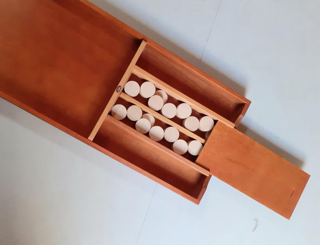 Wedstrijd   SJOELBAK - HoMas spelen  Als nieuw - 2 meter, Hobby en Vrije tijd, Gezelschapsspellen | Overige, Ophalen, Nieuw, Homas