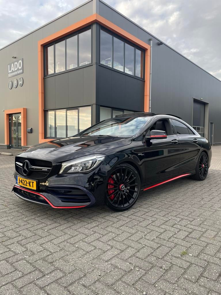 Mercedes-Benz CLA 2.0 Cla45 AMG 4M 7G-DCT 2017 Zwart, Auto's, Mercedes-Benz, Automaat, CLA, Zwart, 4 cilinders