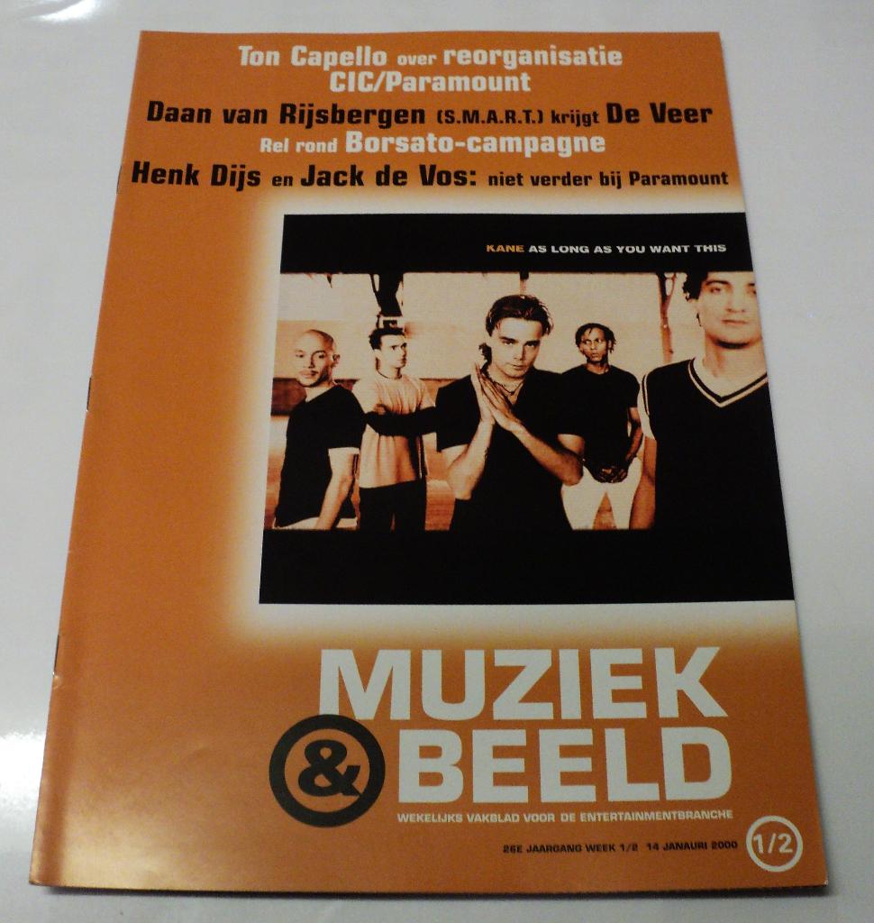 KANE promo MAGAZINE 2000 As Long As You Want This, Verzenden, Zo goed als nieuw, Boek, Tijdschrift of Artikel