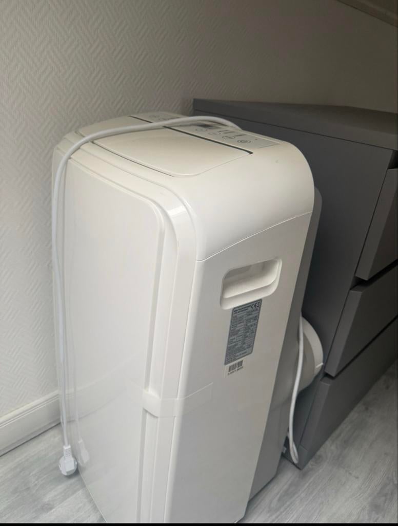 Midea Mobiele airco, Witgoed en Apparatuur, Airco's, Gebruikt, Mobiele airco, Minder dan 60 m³, 3 snelheden of meer, Koelen en Ontvochtigen