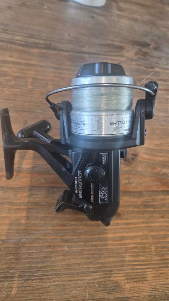Shimano Baitrunner 3500 Vismolen - Goede Staat, Watersport en Boten, Ophalen of Verzenden