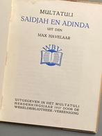 Saïdjah en Adinda / Multatuli herdenkingsjaar 1937, Ophalen of Verzenden, Zo goed als nieuw, Nederland