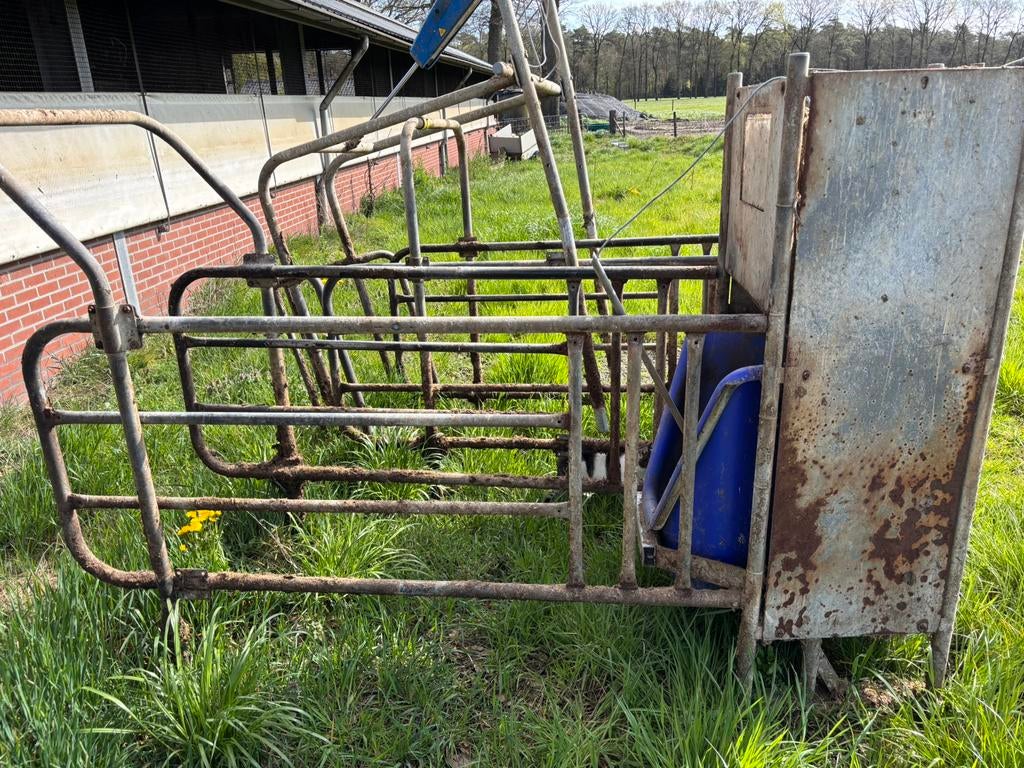 Krachtvoerboxen, transponders en voercomputer, Ophalen, Vee