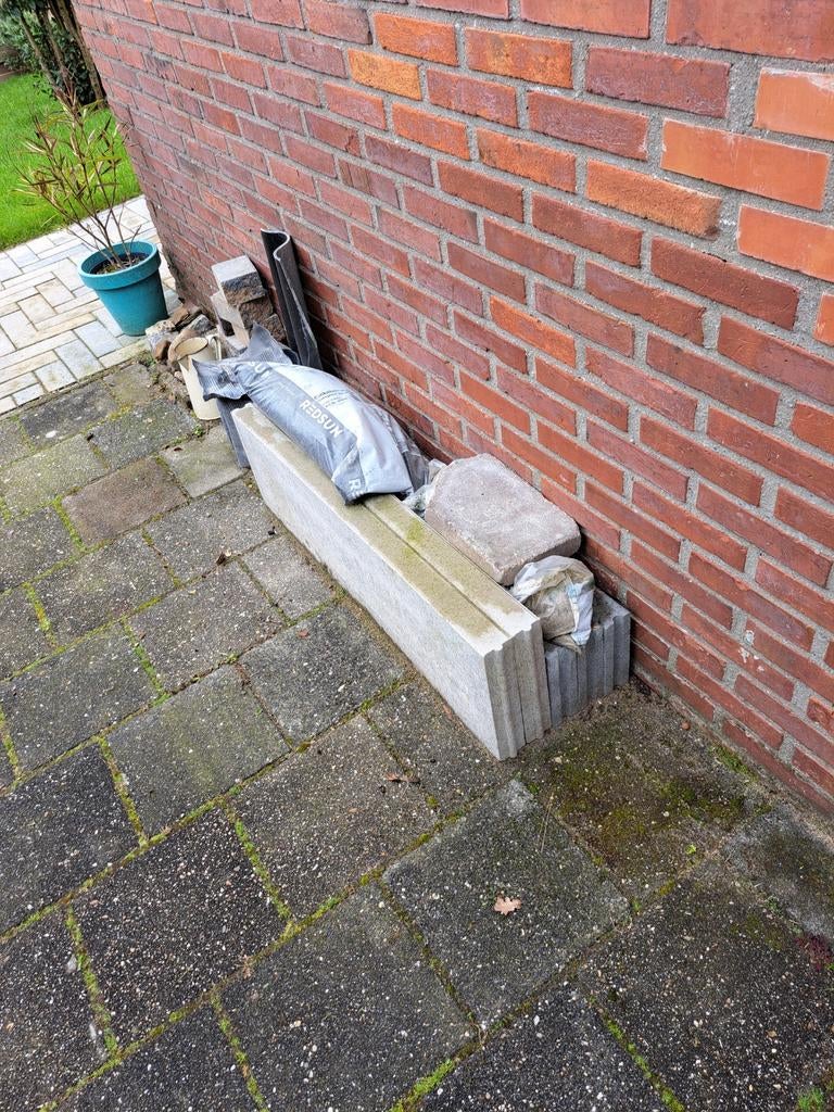 Opsluitbanden, Tuin en Terras, Tegels en Klinkers, Ophalen, Overige typen, Nieuw, Minder dan 5 m²