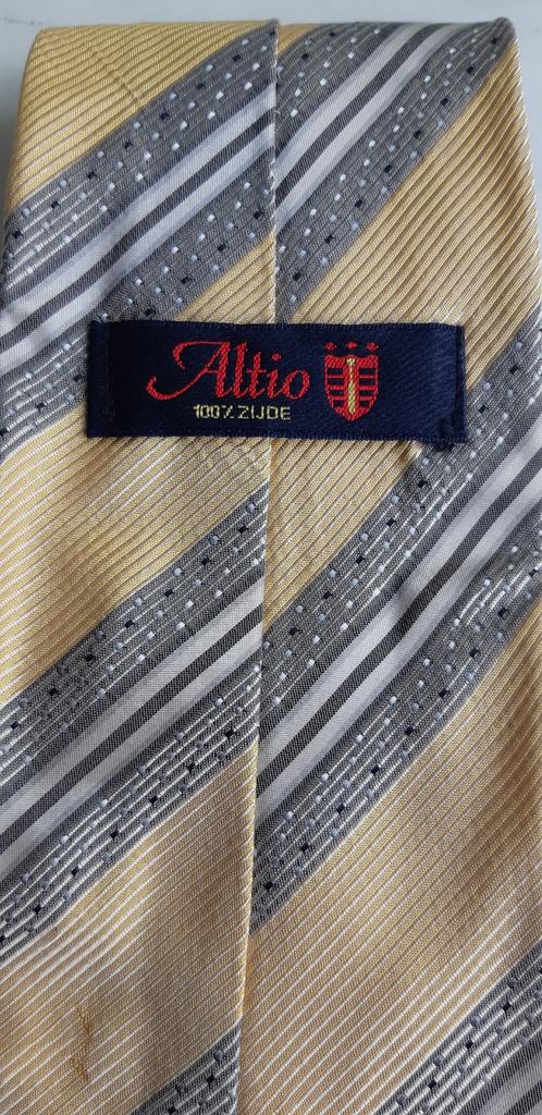 "Altio" 100% zijde klassieke stropdas., Ophalen of Verzenden, Zo goed als nieuw