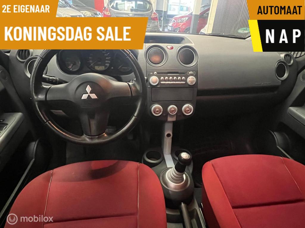 Mitsubishi Colt 1.5 2e Eigenaar - NAP - Automaat - Airco, 970 kg, Stof, 4 cilinders, Blauw