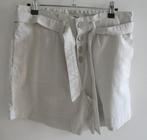 Pescara ecru linnen shorts, maat M, Kleding | Dames, Broeken en Pantalons, Kort, Verzenden, Beige, Pescara