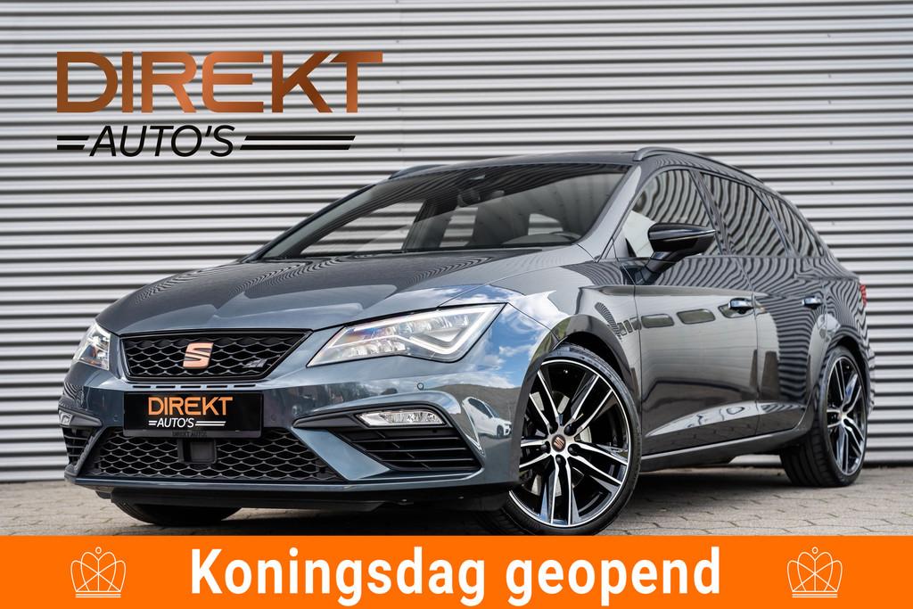Seat Leon ST 2.0 TSI CUPRA 300 4DRIVE PANO BEATS CAMERA DAB+, Automaat, Startonderbreker, Gebruikt, Zwart