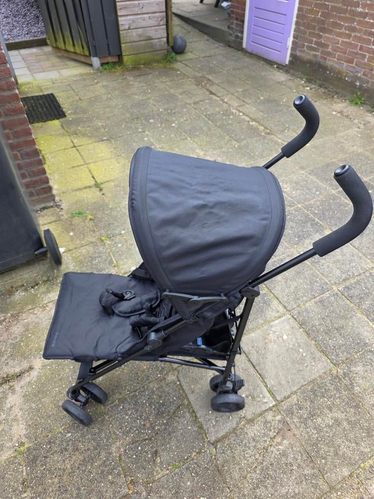 Zwarte prenatal buggy, Ophalen, Zo goed als nieuw