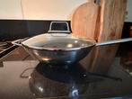 Nieuwe Rikon Wok - 30cm, Inductieplaat, Nieuw, Ophalen of Verzenden, Rvs