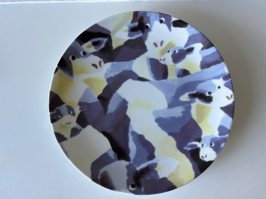 Super mooi bord uit de serie 'Kunst op tafel' Lee Woods, Ophalen of Verzenden