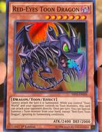 Yu-Gi-Oh! Red-Eyes Toon Dragon SHVI 1st Edition !, Ophalen of Verzenden, Zo goed als nieuw, Losse kaart, Foil