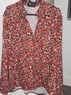 Perla Nera Blouse met Dierenprint - Maat L, Kleding | Dames, Blouses en Tunieken, Perla Nera, Bruin, Maat 42/44 (L), Nieuw