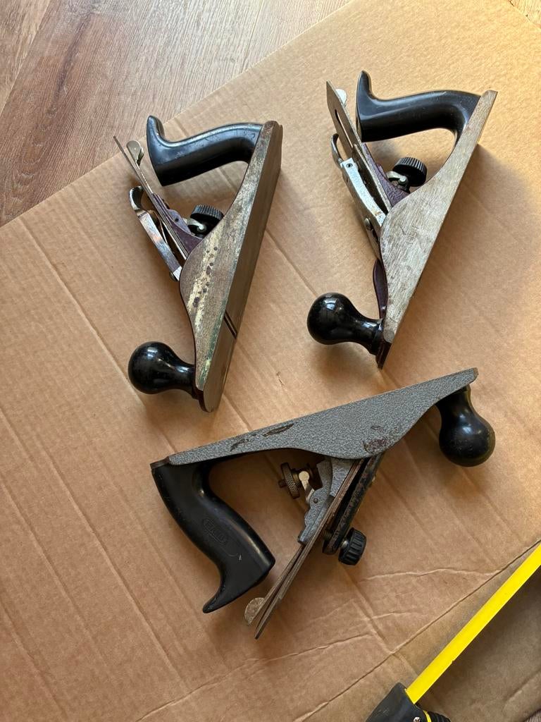 3 stuks handschaaf stanley schaaf kijk foto’s, Ophalen of Verzenden