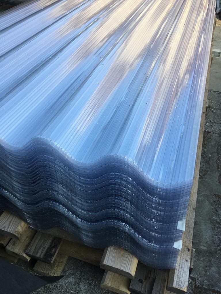 Doorzichtige golfplaten polycarbonaat drie wandig nieuw, Kunststof, Polyonda.nl, Overige kleuren, 5705 bz