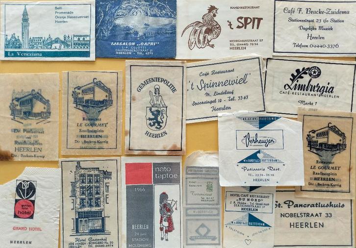 Heerlen 855, Verzamelen, Suikerzakjes, Verzenden