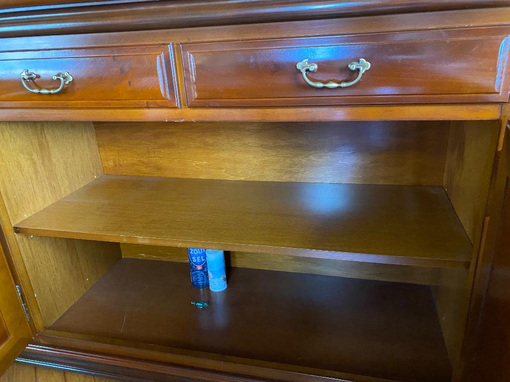 Antieke dressoir, Huis en Inrichting, Kasten | Dressoirs, Ophalen, Gebruikt, Met deur(en), 200 cm of meer