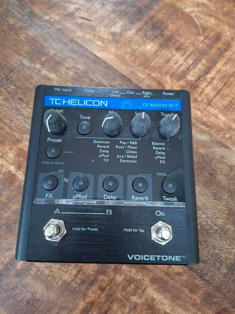 ≥ TC Helicon Voicetone Create XT - Vocal Effectenpedaal