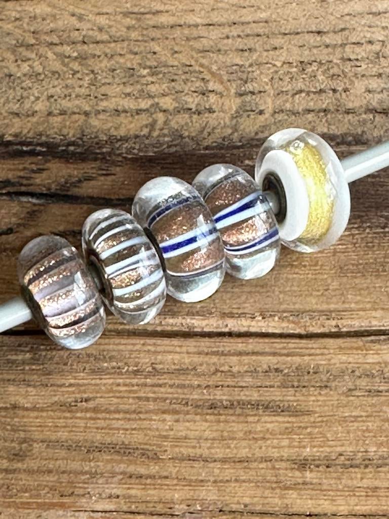 Trollbeads met goud, Ophalen of Verzenden, Zo goed als nieuw, Goud, Trollbeads