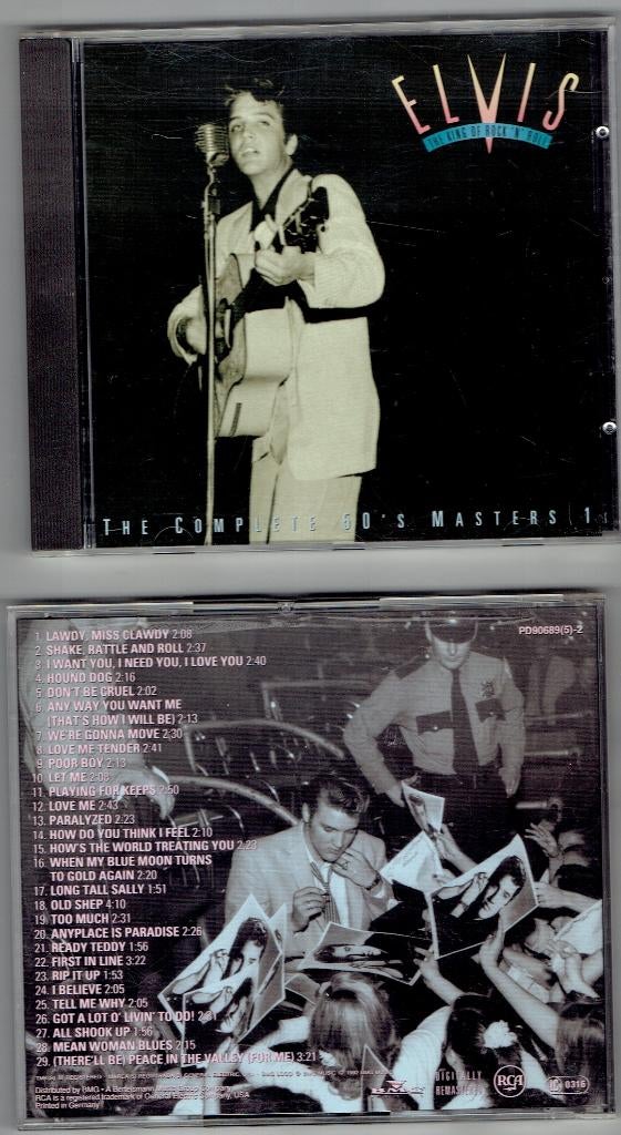 Elvis Presley - The complete 50s masters - 5 cd, Cd's en Dvd's, Cd's | Pop, Ophalen of Verzenden, Gebruikt
