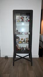 FABRIKÖR Vitrinekast, donkergrijs, 57x150 cm, Huis en Inrichting, Ophalen, Met deur(en), 100 tot 150 cm, 50 tot 100 cm