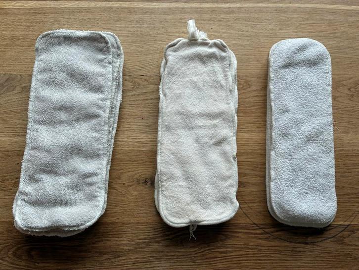 Wasbare Luier Inleggers - Mix van Materialen, Kinderen en Baby's, Badjes en Verzorging, Gebruikt, Overige typen, Overige merken