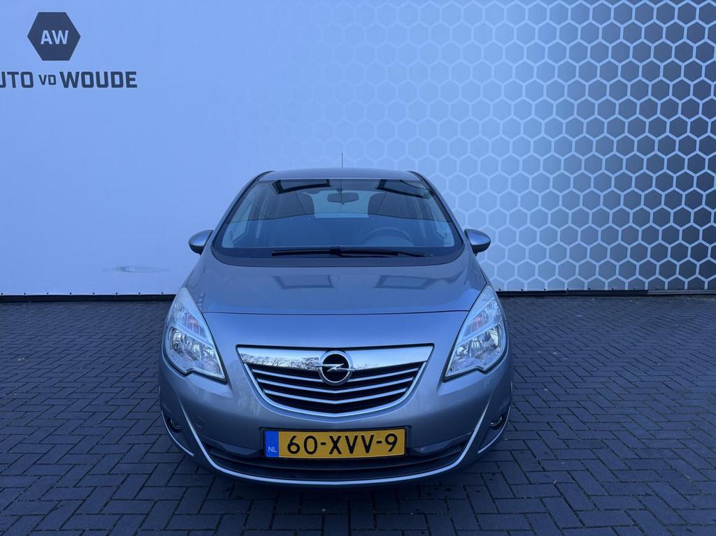 Opel Meriva 1.4 Turbo Cosmo Airco Trekhaak Lage km stand NAP, Euro 5, Stof, Gebruikt, 4 cilinders
