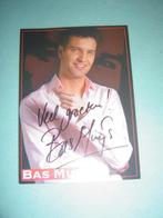 kaart van bas muijs met handtekening, Ophalen of Verzenden, Zo goed als nieuw, Foto of Kaart