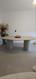 House Nordic Eettafel Beige - 200x96x76cm, Ophalen, Overige materialen, 50 tot 100 cm, Zo goed als nieuw