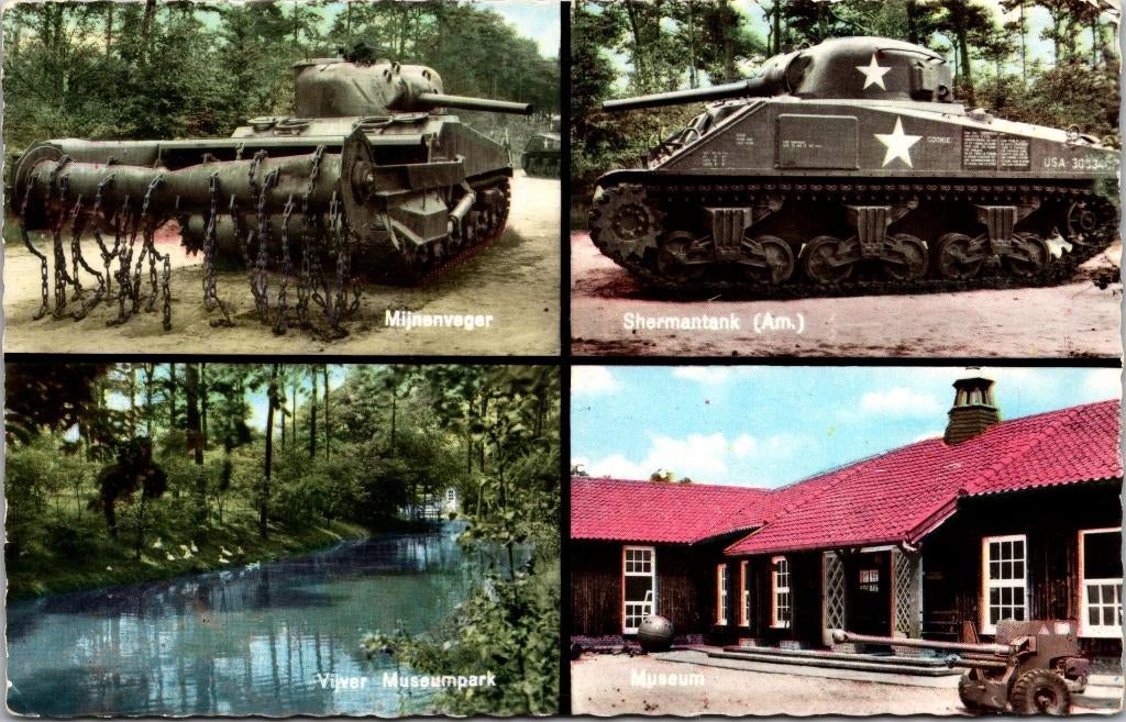 Overloon - Oorlogsmuseum, Verzenden, 1960 tot 1980, Gelopen, Noord-Brabant