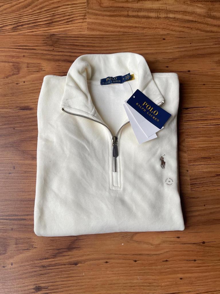 Quiterzip Ralph Lauren, Ophalen of Verzenden, Nieuw, Maat 48/50 (M), Wit